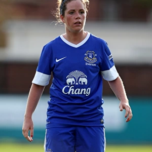 FA Womens Super League: Everton Ladies vs. Bristol Academy Women - Michelle Hinnigan in Action at Arriva Stadium