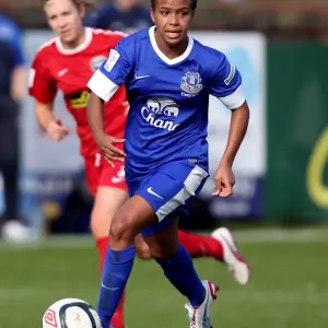 FA WSL: Everton Ladies vs. Bristol Academy Women - Nikita Parris at Arriva Stadium (October 7, 2012)