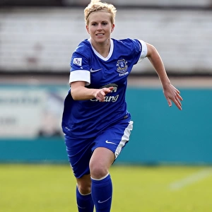 FA WSL Showdown at Arriva Stadium: Natasha Dowie in Action - Everton Ladies vs. Bristol Academy Women