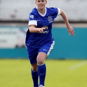 FA WSL Showdown at Arriva Stadium: Natasha Dowie in Action - Everton Ladies vs. Bristol Academy Women