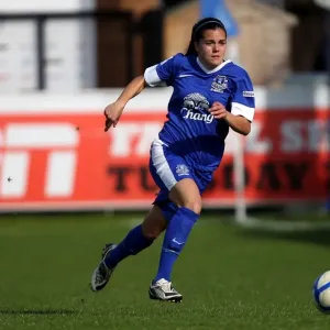FA WSL Showdown: Everton Ladies vs. Bristol Academy Women at Arriva Stadium (October 7, 2012)