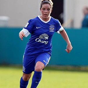 FA WSL Showdown: Michelle Hinnigan's Action-Packed Performance - Everton Ladies vs. Bristol Academy Women