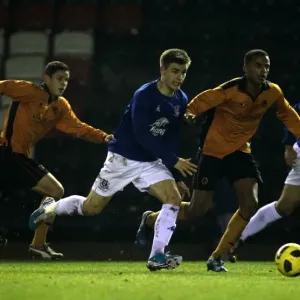 FA Youth Cup: Garbutt vs Dell Showdown - Everton's Luke Garbutt vs Wolverhampton Wanderers Dominic Dell at Stobart Stadium FA Youth Cup: Garbutt vs Dell Showdown - Everton's Luke Garbutt vs Wolverhampton Wanderers Dominic Dell at Stobart Stadium
