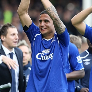 Farewell Applause: Tim Cahill Bids Adieu to Everton Fans vs West Ham United (May 16, 2009)