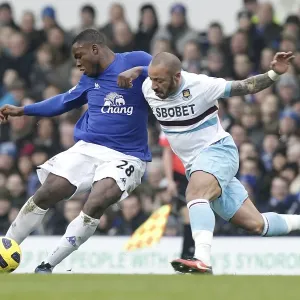 Faubert vs. Anichebe: A Battle at Goodison Park - Everton vs. West Ham United, Barclays Premier League (22 January 2011) Faubert vs. Anichebe: A Battle at Goodison Park - Everton vs. West Ham United, Barclays Premier League (22 January 2011)