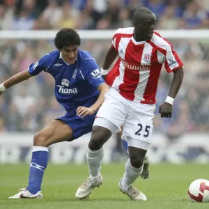 Faye vs. Fellaini: A Battle at The Britannia Stadium - Stoke City vs. Everton, Premier League, 2008 Faye vs. Fellaini: A Battle at The Britannia Stadium - Stoke City vs. Everton, Premier League, 2008