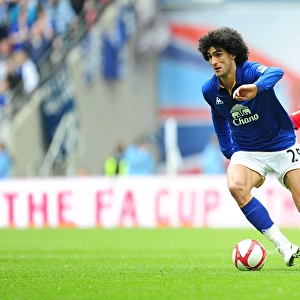 Fellaini Escapes Spearing: Thrilling FA Cup Semi-Final Showdown between Everton and Liverpool at Wembley Stadium