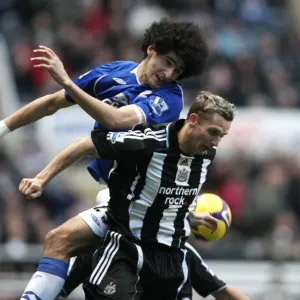 Fellaini vs. Lovenkrands: Intense Rivalry in Premier League Football - Newcastle United vs. Everton Fellaini vs. Lovenkrands: Intense Rivalry in Premier League Football - Newcastle United vs. Everton