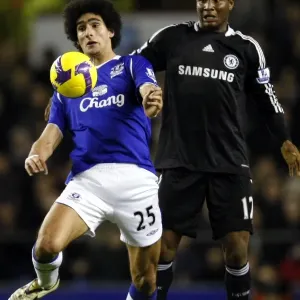 Fellaini vs Mikel: A Battle in the Heart of Midfield - Everton vs Chelsea, Premier League, 22/12/08 Fellaini vs Mikel: A Battle in the Heart of Midfield - Everton vs Chelsea, Premier League, 22/12/08