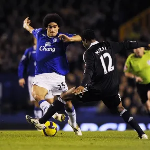 Fellaini vs Mikel Showdown: Everton vs Chelsea, Premier League Rivalry, 22/12/08 Fellaini vs Mikel Showdown: Everton vs Chelsea, Premier League Rivalry, 22/12/08