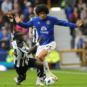 Fellaini vs. Tiote: A Premier League Battle - Everton vs. Newcastle United (September 18, 2010) Fellaini vs. Tiote: A Premier League Battle - Everton vs. Newcastle United (September 18, 2010)