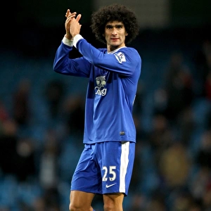 Fellaini's Victory Cheer: Everton's 1-1 Draw at Manchester City (December 1, 2012)
