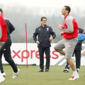 Football - England Training - London Colney - 31 / 3 / 09 Football - England Training - London Colney - 31 / 3 / 09