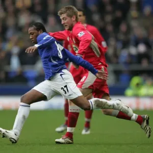 Football - Everton v Blackburn Rovers - FA Barclays Premiership - Goodison Park - 06 / 07 - 10 / 2 / 07 Ma Football - Everton v Blackburn Rovers - FA Barclays Premiership - Goodison Park - 06 / 07 - 10 / 2 / 07 Ma