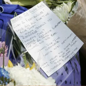 Football - Everton v Manchester United FA Barclays Premiership - Goodison Park - 28 / 4 / 07 A tribute l Football - Everton v Manchester United FA Barclays Premiership - Goodison Park - 28 / 4 / 07 A tribute l