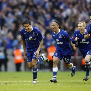 Football - Everton v Manchester United FA Cup Semi