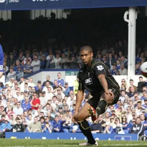 Football - Everton v Portsmouth FA Barclays Premiership - Goodison Park - 5 / 5 / 07 Evertons Lee Carsl Football - Everton v Portsmouth FA Barclays Premiership - Goodison Park - 5 / 5 / 07 Evertons Lee Carsl