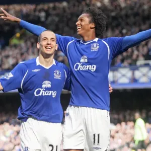 Season 08-09 Prints: Everton V Wigan Athletic