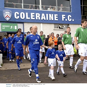 Football - Northern Ireland XI v Everton - Pre Season Friendly - Coleraine Showgrounds - 14 / 7 / 07