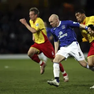 Football - Watford v Everton FA Barclays Premiership - Vicarage Road - 24 / 2 / 07 Evertons Andy Johnson in action Mandatory Credit: Action Images / Lee Mills Livepic Football - Watford v Everton FA Barclays Premiership - Vicarage Road - 24 / 2 / 07 Evertons Andy Johnson in action Mandatory Credit: Action Images / Lee Mills Livepic