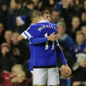 Four-Goal Blitz: Mirallas and Oviedo Celebrate Everton's Dominance Over Fulham (14-12-2013) Four-Goal Blitz: Mirallas and Oviedo Celebrate Everton's Dominance Over Fulham (14-12-2013)