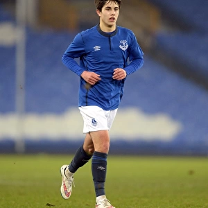 Fourth Round FA Youth Cup Showdown: Everton's Liam Walsh Shines at Goodison Park vs Southampton