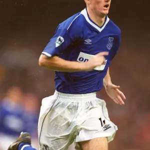 Francis Jeffers in Action: Everton vs West Ham United - FA Carling Premiership Soccer Match Francis Jeffers in Action: Everton vs West Ham United - FA Carling Premiership Soccer Match
