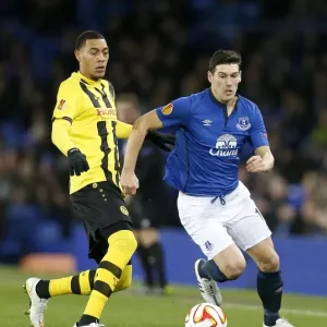 Gareth Barry in Action: Everton vs BSC Young Boys - UEFA Europa League Round of 32 Gareth Barry in Action: Everton vs BSC Young Boys - UEFA Europa League Round of 32