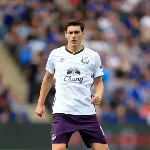 Gareth Barry in Action: Everton vs Leicester City at King Power Stadium, Barclays Premier League Gareth Barry in Action: Everton vs Leicester City at King Power Stadium, Barclays Premier League