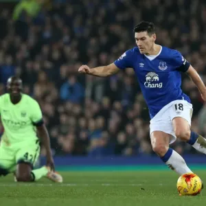 Gareth Barry Faces Manchester City in Capital One Cup Semi-Final at Goodison Park Gareth Barry Faces Manchester City in Capital One Cup Semi-Final at Goodison Park