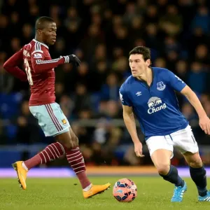 Gareth Barry vs Enner Valencia: FA Cup Battle at Goodison Park - Everton vs West Ham United Gareth Barry vs Enner Valencia: FA Cup Battle at Goodison Park - Everton vs West Ham United