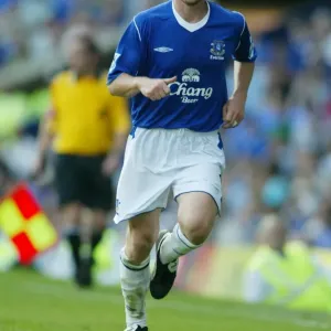 Gary Naysmith in Action for Everton against Arsenal, Barclays Premiership 04-05 Gary Naysmith in Action for Everton against Arsenal, Barclays Premiership 04-05