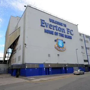 Grand Stadium: A Panoramic View of Everton Football Club's Goodison Park Grand Stadium: A Panoramic View of Everton Football Club's Goodison Park