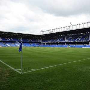 Grandstand View: Everton Football Club's Home at Goodison Park