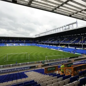 A Grandstand View of Everton's Iconic Home: Goodison Park