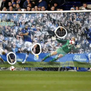 Half Time at Goodison Park: Everton FC vs Sunderland, Barclays Premier League 08-09 Half Time at Goodison Park: Everton FC vs Sunderland, Barclays Premier League 08-09