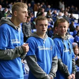 Half-Time Unity: Everton FC Community Engagement at Goodison Park (Everton vs Stoke City, Barclays Premier League, 30 October 2010)