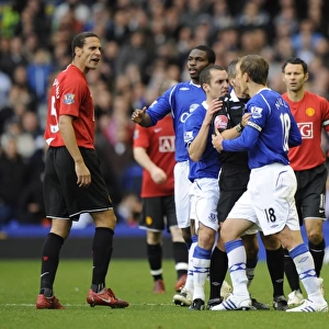 Heated Rivalry: Neville vs Ferdinand Clash - Everton vs Manchester United (08/09)