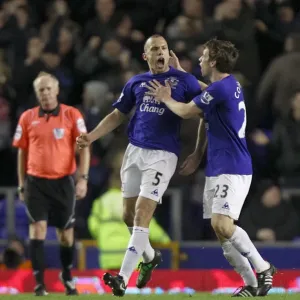 Heitinga and Coleman: United in Victory - Everton's Equalizing Goal Celebration (BPL 2011) Heitinga and Coleman: United in Victory - Everton's Equalizing Goal Celebration (BPL 2011)