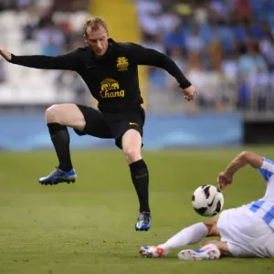 Hibbert vs Monreal: A Battle at La Rosaleda - Everton vs Malaga Pre-Season Friendly