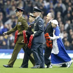 Honoring Heroes: Everton Football Club's Tribute to the Armed Forces (Everton v Wolverhampton Wanderers, Barclays Premier League, Goodison Park, 19 November 2011) Honoring Heroes: Everton Football Club's Tribute to the Armed Forces (Everton v Wolverhampton Wanderers, Barclays Premier League, Goodison Park, 19 November 2011)