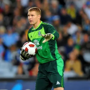 Iain Turner's Heroic Performance: Everton FC vs Sydney FC at ANZ Stadium - Pre-Season Friendly Soccer Match Iain Turner's Heroic Performance: Everton FC vs Sydney FC at ANZ Stadium - Pre-Season Friendly Soccer Match