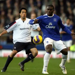 Idan Tal vs Joseph Yobo: A Battle at Goodison Park - Everton vs Bolton Wanderers, FA Barclays Premiership (18/11/06) Idan Tal vs Joseph Yobo: A Battle at Goodison Park - Everton vs Bolton Wanderers, FA Barclays Premiership (18/11/06)