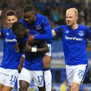 Idrissa Gueye Scores Everton's Second Goal in Europa League Play-Off Clash Against Hajduk Split (UEFA Europa League - Everton v Hajduk Split) Idrissa Gueye Scores Everton's Second Goal in Europa League Play-Off Clash Against Hajduk Split (UEFA Europa League - Everton v Hajduk Split)