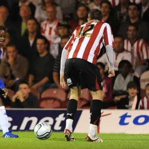 Intense Battle: Magaye Gueye vs. Michael Spillane - Everton vs. Brentford, Carling Cup Third Round, 2010 Intense Battle: Magaye Gueye vs. Michael Spillane - Everton vs. Brentford, Carling Cup Third Round, 2010