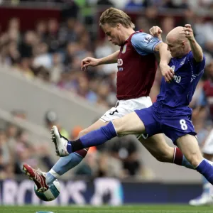 Season 07-08 Framed Print Collection: Aston Villa v Everton