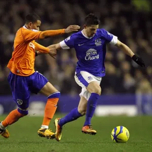 Print of Intense Battle in Everton's FA Cup Fifth Round Replay Print of Intense Battle in Everton's FA Cup Fifth Round Replay