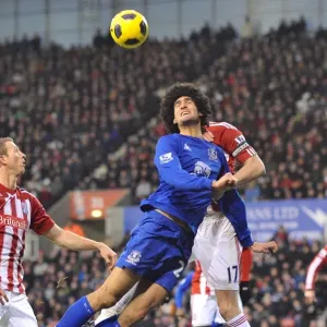 Premier League Prints: 01 January 2011 Stoke City V Everton