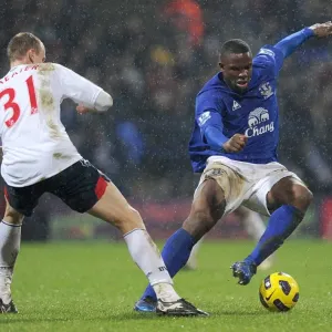 Intense Rivalry: Anichebe vs. Wheater at Reebok Stadium - Everton vs. Bolton Wanderers, Barclays Premier League (13 February 2011) Intense Rivalry: Anichebe vs. Wheater at Reebok Stadium - Everton vs. Bolton Wanderers, Barclays Premier League (13 February 2011)