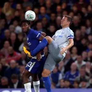 Intense Rivalry: Batshuayi vs Jagielka in the Carabao Cup Showdown Intense Rivalry: Batshuayi vs Jagielka in the Carabao Cup Showdown